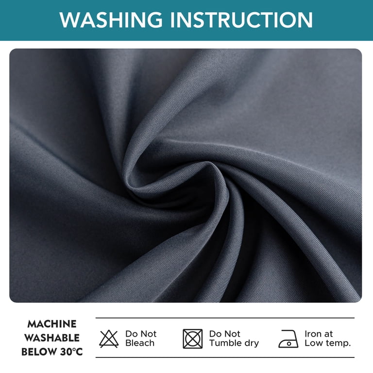 Lushvida 54" x 120" Waterproof Tab Top Outdoor Curtain photo 5
