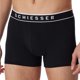 thumbnail image 2 of SCHIESSER calzoncillos bóxer para hombre, paquete de 5 - serie «95/5», pantalón, cintura con logotipo Negro XL (X-Large), 2 of 4