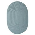 thumbnail image 1 of Colonial Mills Rug BR54R048X048 Boca Raton - Federal Blue 4 ft. round Braided Rug, 1 of 1