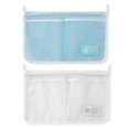 thumbnail image 1 of Refrigerator Storage Mesh Bag Double Compartment Hanging Organizer Freezer Shelf Sundries Household Classification, 1 of 9