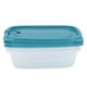 thumbnail image 4 of Caja para el frigorífico con tapa, contenedor de almacenamiento de alimentos Rectangular para cocina casera, 830ml, 3 uds., 4 of 14