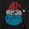 thumbnail image 2 of Sesame Street Cookie Monster Christmas Unisex Adult Pull-Over Hoodie, 2 of 5