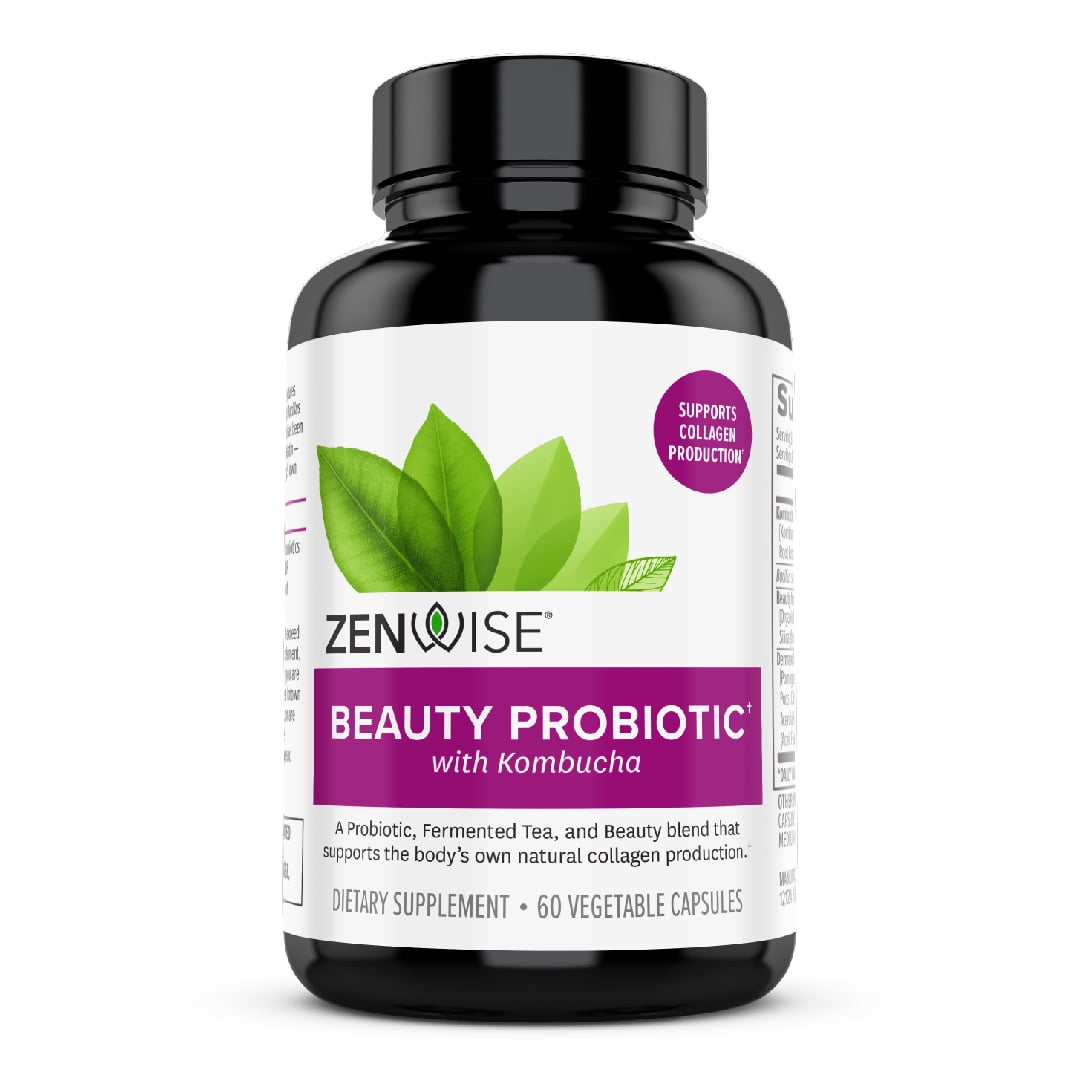 Zenwise Beauty Probiotics Supplement 60 Count