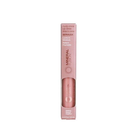 Mineral Fusion Nourishing Hydro-Shine Lip Gloss - Bermuda - 0.15 fl oz