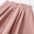 thumbnail image 3 of Vedolay Skirt for Summer Skirt for Women Basic Casual A-Line Mini Flared Stretchy Skater Party Skirt,Pink One Size, 3 of 5