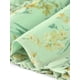 thumbnail image 5 of INSPIRAR CHIC Blusas Cortas de Manga Corta con Cuello en V de Verano con Estampado Floral XL Verde, 5 of 6