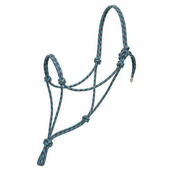 Silvertip No. 95 Rope Halter Lrg Blue/Navy/Turq