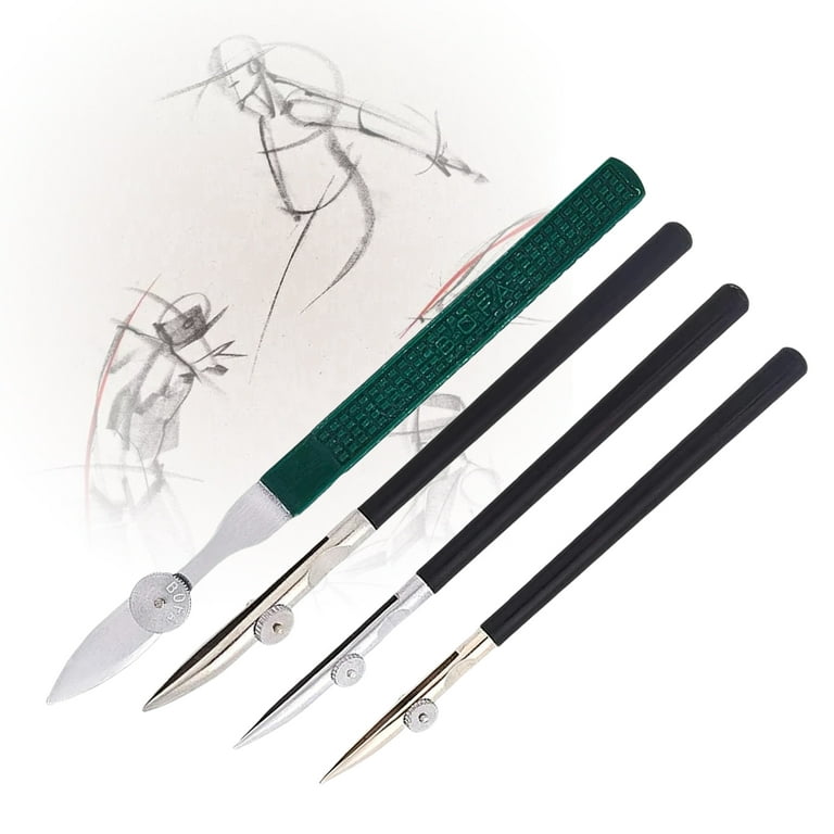 4pcs Art Ruling Pen Masking Fluid Pen Ruling Ink Pen Artists