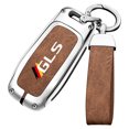 thumbnail image 2 of Car Key Housing For Mercedes Benz GLS A 3 buttons Zinc alloy+leather Car Key Shell E Class E43 W213 S Class G500 GLB ML GLK, 2 of 5