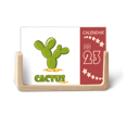 thumbnail image 1 of Cactus Succulents Potted Green Desk Calendar Desktop Decoration 2023, 1 of 3