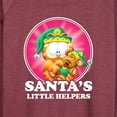 thumbnail image 3 of Garfield - Santas Little Helpers - Women's Lightweight French Terry Long Sleeve Shirt, 3 of 5