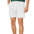 thumbnail image 2 of Men's Casual Shorts Cargo Shorts with Elastic Drawstring Waist Summer Beach Shorts with Pocket, 2 of 4