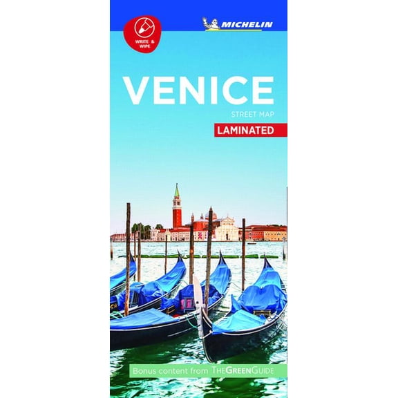 Michelin Venice City Map - Laminated, (Paperback)