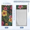 thumbnail image 7 of KUIFORTI Tropical Flower Print Car Cushion Seat Covers Lightweight Automotive Towels Seat Protector Cover Blanket for Cars Outdoor Sport Activities Washable Front Protector, 7 of 7