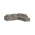thumbnail image 4 of Cortney's Collection York 5 Piece Sectional Sofa Set, Urban Steel Taupe, 4 of 9
