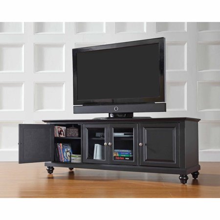 Crosley Furniture Cambridge Low Profile TV Stand for TVs up to