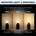 thumbnail image 2 of Bombillas inteligentes para iluminación interior, 11 W, 1350 LM, 100 W, equivalente a 6 unidades, 2 of 7