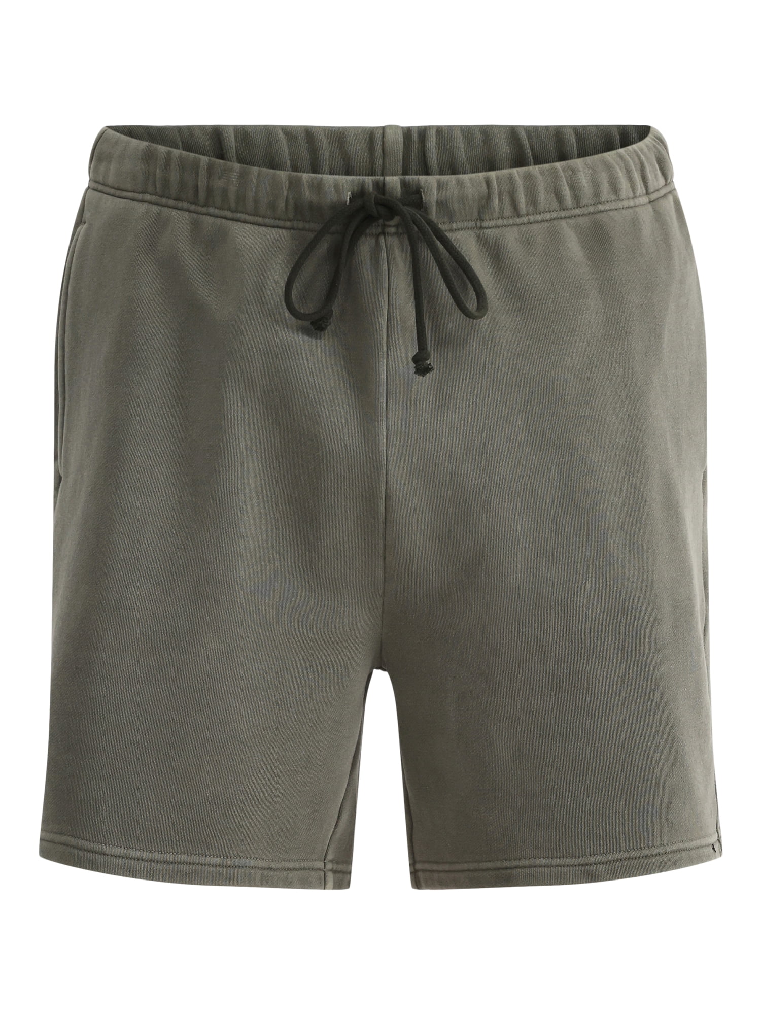No Boundaries Soft Fleece Jogger Shorts, 6" Inseam, Men's and Big Men's