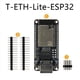 thumbnail image 2 of 2X Placa de Desarrollo T-ETH-Lite ESP32-WOVER-e MóDulo Ethernet Compatible con TF Potencia Expandible POE Shield H673, 2 of 8