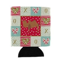 Caroline's Treasures CK5245CC Bactrian Camel Love Can or Bottle Hugger, Can Hugger, multicolor