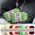 thumbnail image 1 of Xihbxyly Hilo de Algodón de Leche, Hilo de Crochet Suave y Resistente, Versátil para Suéteres, Bolsos y Muñecas, Colores Brillantes y Lustrosos, Manualidades Diy, 50 G, 325 M de Largo, Uso En Las 4 E, 1 of 6