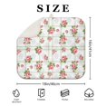 thumbnail image 4 of Pioneer Flower Floral Print Pattern Kitchen Dish Drying Mat 1 Pack, Ultra Absorbent Microfiber Drainer Mat, 16"x18", 4 of 6