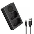 thumbnail image 1 of Fast USB Charger for Fujifilm Camera Batteries - Dual Port Charging, Power Progress Display, 1 of 7