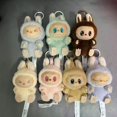 thumbnail image 5 of (6 Different Colors）Plush Keychain - Adorable Collectible Pendant for Bags & Keys, Modern Home Decoration, 5 of 5