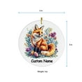 thumbnail image 6 of Red Fox Ornament, Christmas Ornaments 2025, Gift for Red Fox Lovers, Gift for Pet Lovers, Gift for Christmas, Christmas Decorations, 6 of 6
