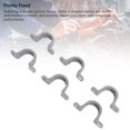 thumbnail image 4 of 30Pcs PVC Electrical Conduit Clamp U Bracket Pipe Strap for Telephone HVAC Lighting, 4 of 7