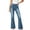 Light Blue, variant on FGVCTG Womens Pull on Jeans,High Waisted Bell Bottom Skinny Flared Denim Pants ,Wide Leg Bootcut Pant with Pockets Black M
