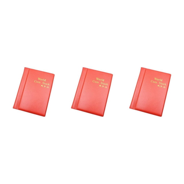 Vogacara Álbum de colección de monedas de 120 bolsillos, organizador de recolección de plástico, regalo de aniversario, organización de álbumes de Type1 NO1 Vogacara CBP314741