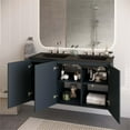 thumbnail image 2 of Modway Bryn 48" Modern Wood/Ceramic Double Sink Bathroom Vanity in Gray/Black, 2 of 8