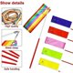 thumbnail image 3 of 6 Pcs 2m Dance Ribbons Rhythmic Gymnastics Ribbon Dancing Streamers Ribbon Wands Baton Twirling With Rods For Kids Artistic Dancing Gym Circus T, 3 of 5