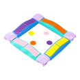 thumbnail image 3 of Barras de equilibrio para niños, de obstáculos, juegos de suelo que promueven el equilibrio, coordinación de fuerza, regalos antideslizantes, 3 of 8