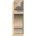 thumbnail image 2 of Ekena Millwork 8"W x 20"D x 24"H Balboa Rough Sawn Craftsman Outlooker, Douglas Fir, 2 of 4