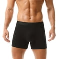 thumbnail image 2 of JoveMarine Men's Underwear Men's Plus Size Boxer Briefs Cotton Sports Underwear for Athletic Activities Gym Workouts and Casual Wear Black 3XL, 2 of 5