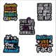 thumbnail image 1 of 29 Estilos De Conjuntos Texto Creativo Personalizado Eslogan Esmalte Solapa Pin Colorido Frase Inspiradora Broche De Metal Disciplina Aprendizaje Badg Accesorios De Ropa Joyería, 1 of 4