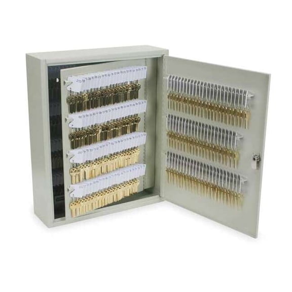 Manufacturer Varies Key Control Cabinet, Steel, Beige, 330 Key Capacity 2NET7