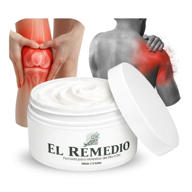 El Remedio 100gr - Pomada Corporal con Mentol y Árnica – Uso Diario para Molestias Leves en Músculos y Articulaciones