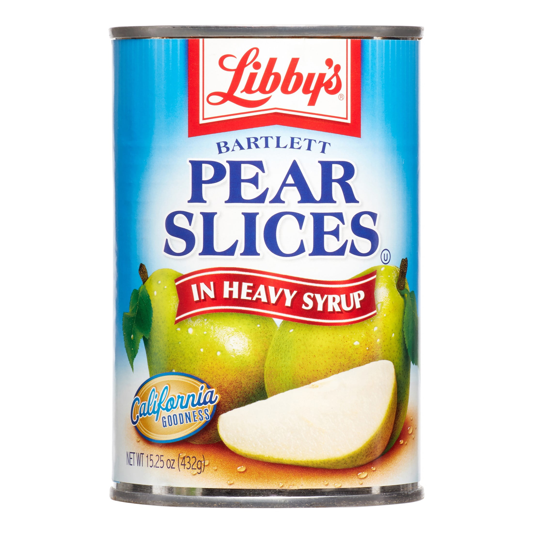 Libby's Bartlett in Heavy Syrup Pear Slices, 15.25 oz Can