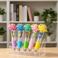 thumbnail image 6 of Adorable Four Colored Pens, Salamander Style Mini Pens with Chubby Dinosaur Topper, Cute Cartoon Stationery for Classroom Rewards, Student Prizes and Daily Note-Taking, 6 of 9