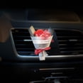 thumbnail image 4 of EcoNest 3D Artificial A Bouquet Of Flowers Shape Aromatherapy Vent Car Love Air Stone Creative Perfume Car Diffuser Perfume Clip Conditioning Car Interior Accessories, 4 of 4