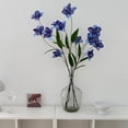 thumbnail image 7 of Riguas Artificial Lily Flower 3 Heads Full Bloom Faux Lily Branch with Leaves Real Touch Fake Lilium Flower for DIY Wedding Bouquet Floral Arrangement, 7 of 7
