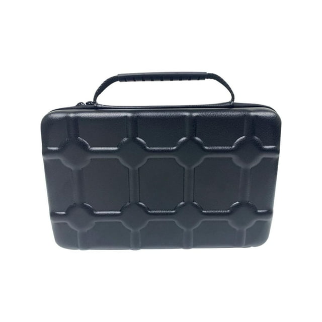 TISHITA Watch Travel Case Removable Pillows Zipper Opening 8 Slot Watch Display Case PU