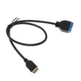 thumbnail image 4 of USB 3.1 Front Panel Header To USB 3.0 20Pin Header Extension Cable 20cm For ROG MAXIMUS IX FORMULA, STRIX Z270I / Z270G, 4 of 7