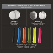 Stiletto TIB14RMC 14-oz TIBONE Titanium Hammer Milled Face with Curved Handle