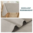 thumbnail image 5 of Turquoize FantasDecor Wrinkle Resistant and Waterproof Washable Rectangle Linen Table Clothes for Dining/Outdoor(54" X 80",Taupe), 5 of 7