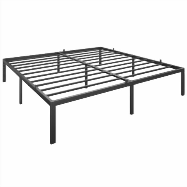 OUYAWEI 14 Inch Full Bed Frame,Metal Platform Support Mattress Foundation No Box Spring Needed Easy Assembly Noise Free Heavy Duty,FULL
