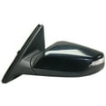 thumbnail image 5 of DAMAIJOY 1pc Left Driver Side Paintable Power Heated Operate Manual Folding Exterior Door Rear View Mirror for Chevy for Malibu 2016-2019 Without Auto-Dimming 84288101-PFM GM1320539, 5 of 7